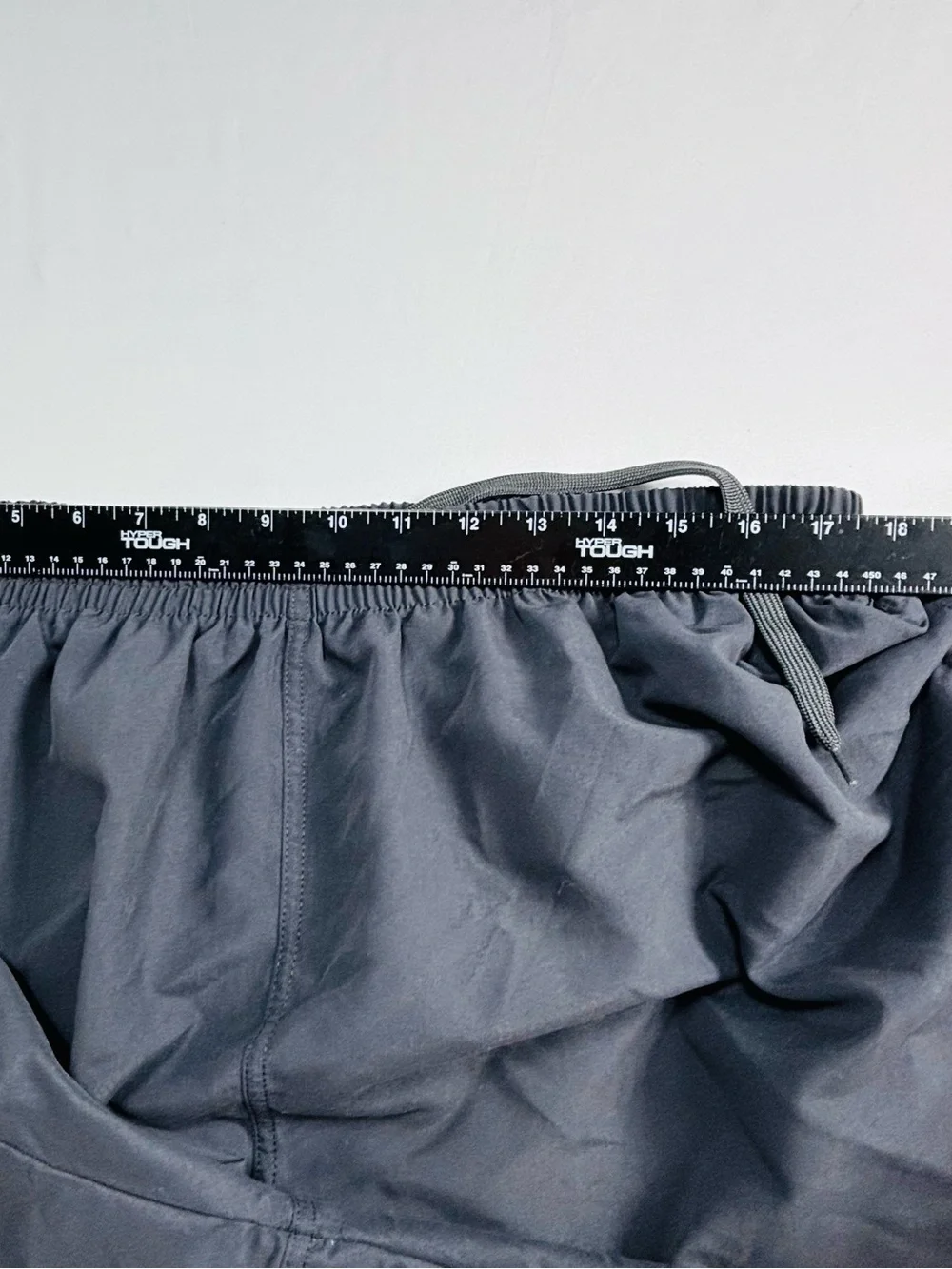 Navy Elastic Waist Shorts with Mesh Lining